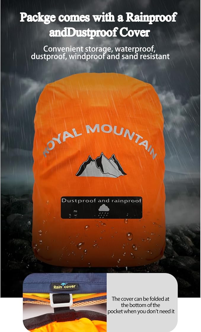 Hiking Backpack 30L Foldable Travel Daypack For Women Men,Camping Daypack Backpacks
