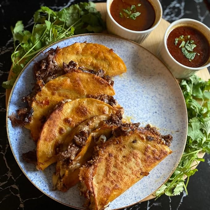 Old Hacienda Beef Birria | 100% Shredded Beef in Chili Broth | Fully Cooked & Ready to Eat | 15g