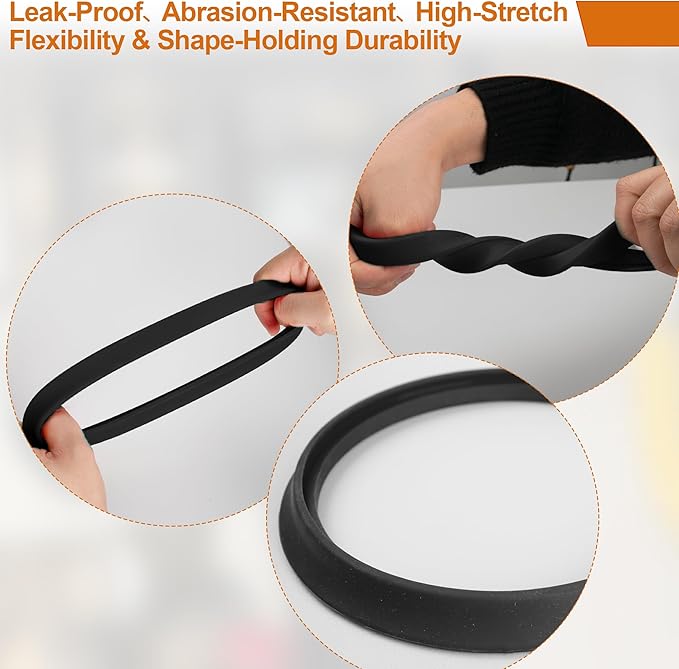 Camping Kerosene Lamp Silicone Tank Base Protector Gasket for Coleman Lanterns, Scratch-Resistant