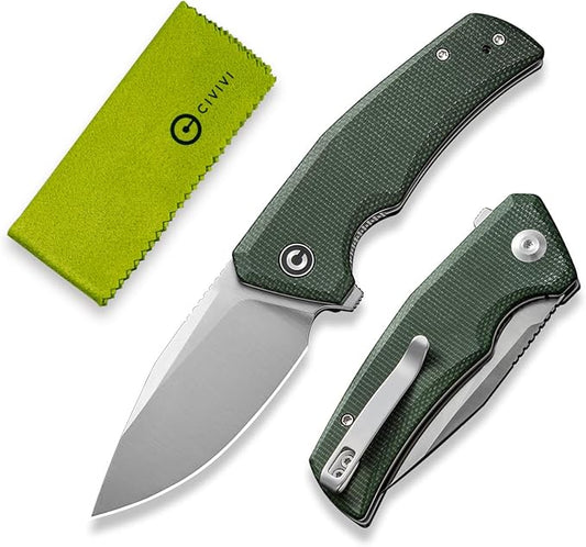 CIVIVI Pocket Knife for EDC, Regulatron Folding Knife for Men with Flipper Opener, Liner Lock