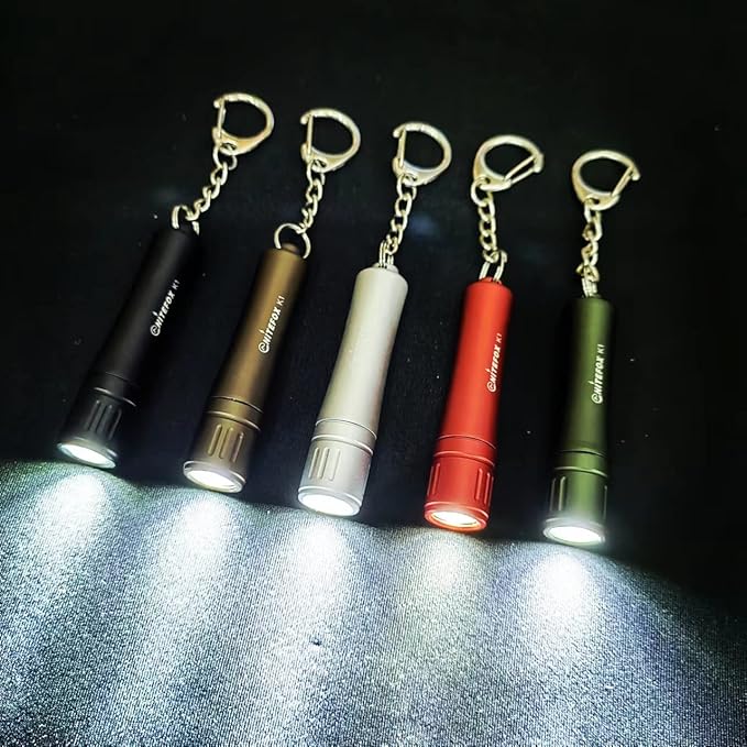 K1 Mini AAA Keychain Flashlight High Bright 150 Lumens Small Pocket Flashlight Pen Light Portable