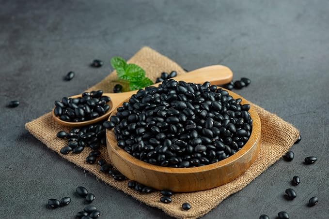 Food to Live - Organic Black Beans, 1 Pound Non-GMO, Whole Dried Beans, Sproutable, Vegan, Kosher