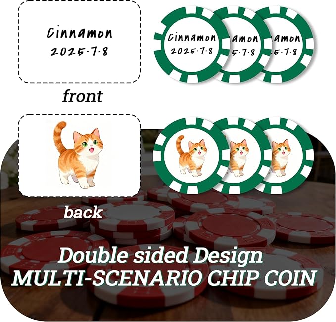 12 Grams Perfessional Customized Clay Poker Chips 30-500 PCS Personalized Casino Chips with Logo &