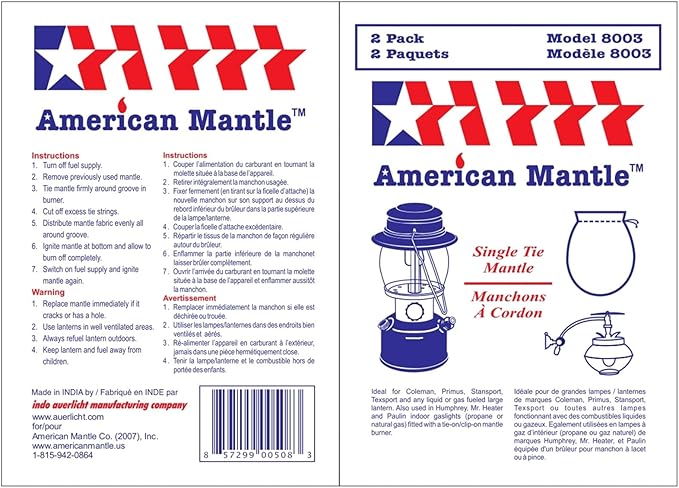 American Mantle Mantle, Clear
