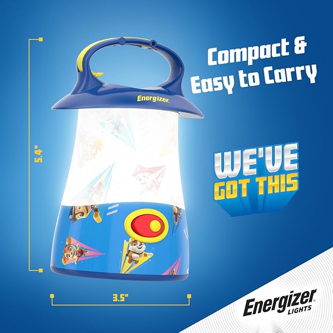 Energizer PAW Patrol Lanterns (2-Pack), Paw Patrol Toys for Boys and Girls, Great Lightweight LED