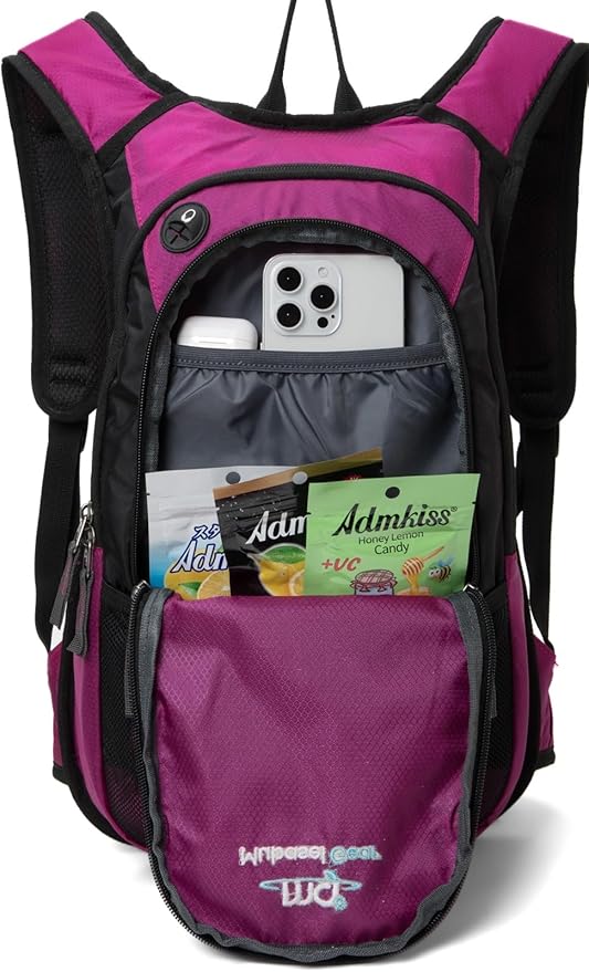 15L Insulated Hydration Backpack Pack with 2L Water Bladder Lightweight Hiking Backpack Bag for