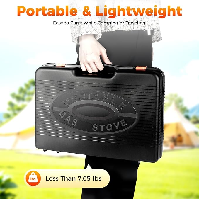 Portable Gas Grill Butane Stove,Portable Camping Grill Gas Stove,Butane Gas Stove,Free Standing BBQ