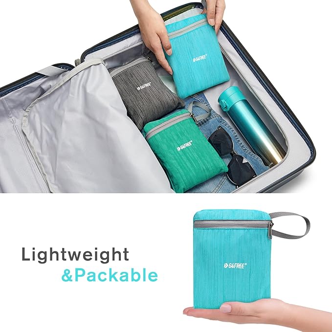 G4Free 10L/15L Hiking Backpack Lightweight Packable Hiking Daypack Small Travel Outdoor Foldable