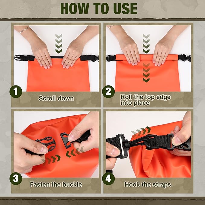 1 Set Bear Food Bag for Camping Ultralight Food Hanging System Includes Waterproof Bear Bag, Nylon
