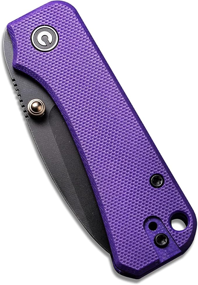 CIVIVI Baby Banter Pocket Folding Knife for EDC, 2.34" Blade Small Knife with Titanium Thumb Stud