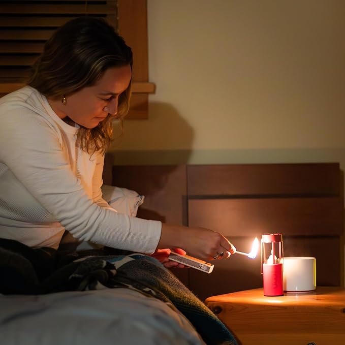 9-Hour White Candles for UCO Candle Lanterns, Long-Burning Candles for Outdoor, Camping, Prepping