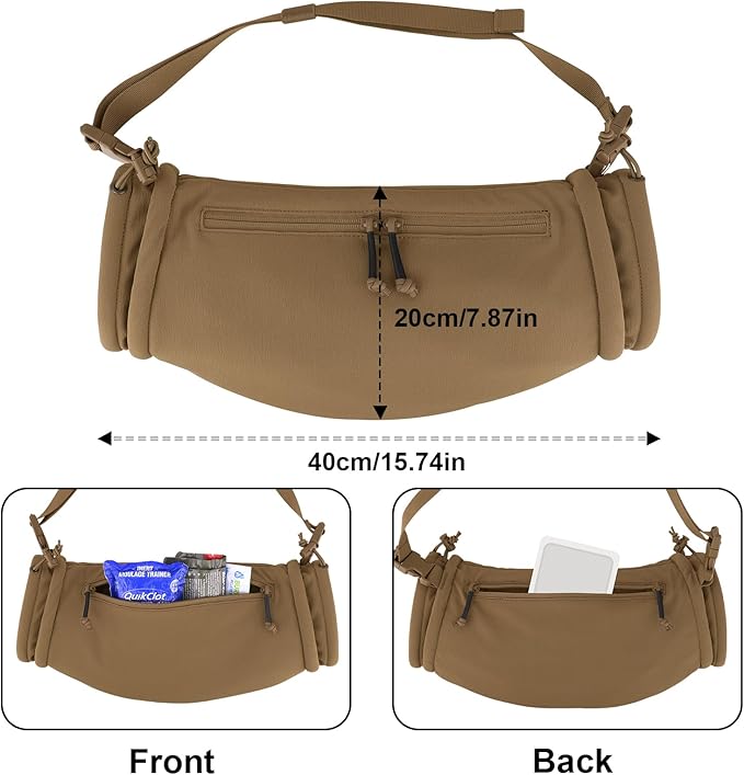 PETAC GEAR Tactical Hand Warmer,Portable Drop Hanger Waist Handwarmer Pouch for Hunting Golf