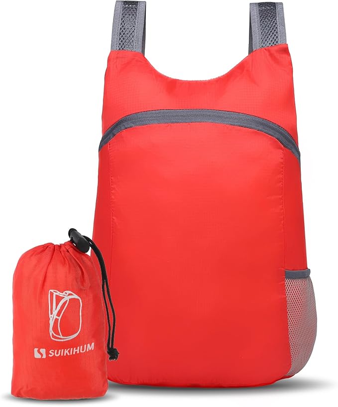 20L Ultra Hiking-Daypack Lightweight Foldable Travel Packable Backpack for Camping Cycling