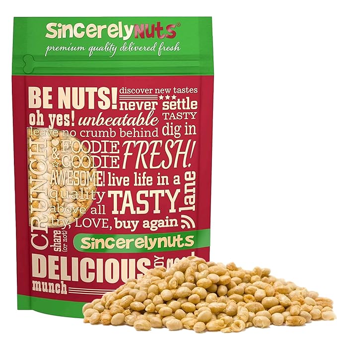 Sincerely Nuts Roasted Soybeans Unsalted (5 LB) Gluten-Free - Vegan & Kosher-Powerful Vegetarian