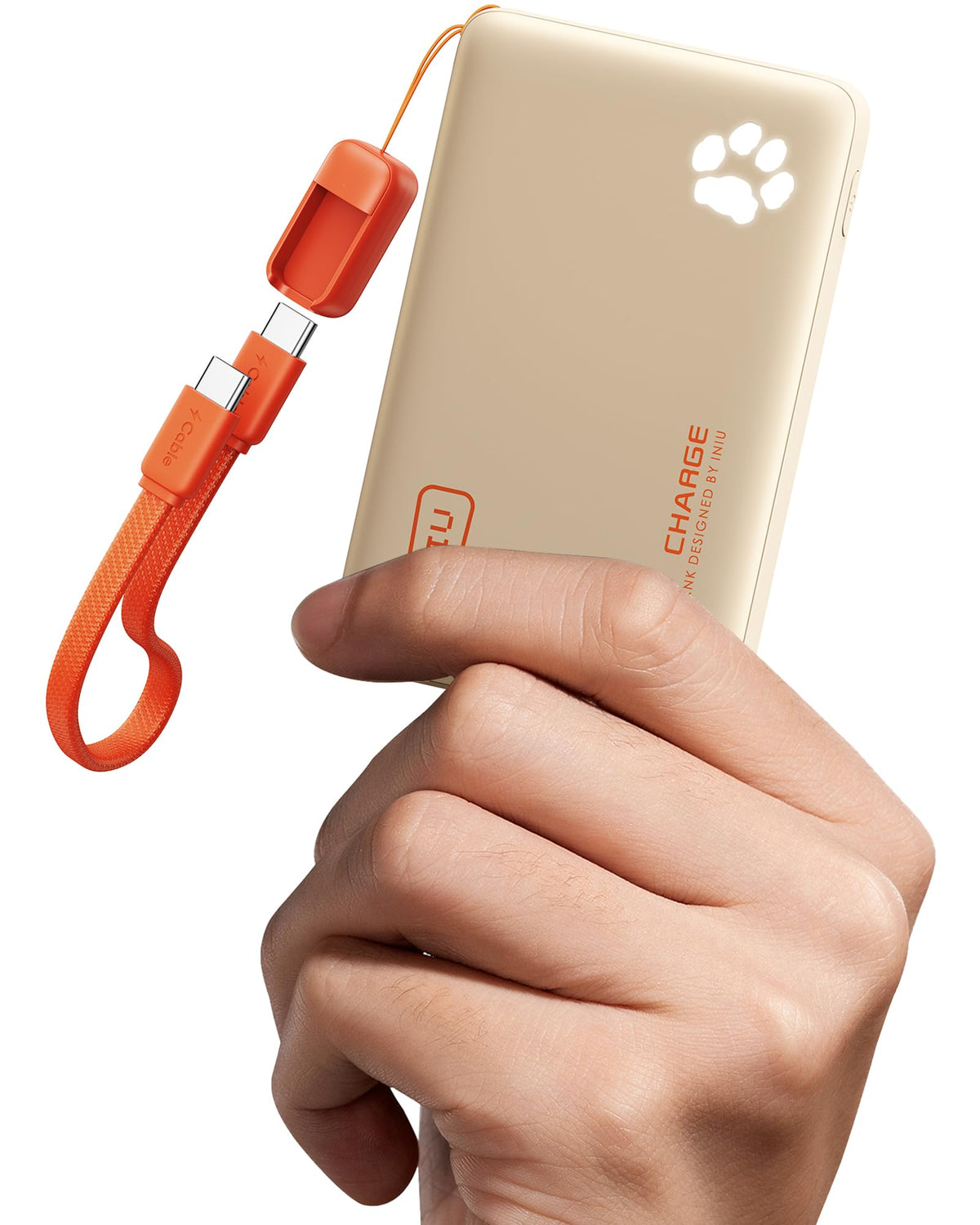 INIU 45W Fast Charging Portable Charger, Smaller 10000mAh Travel Power Bank