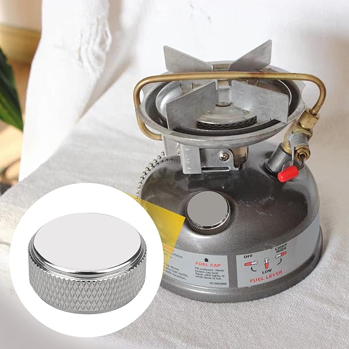 Filler Cap Lantern, Compatible with Replacement Parts for Coleman Lanterns and Stoves – Brass
