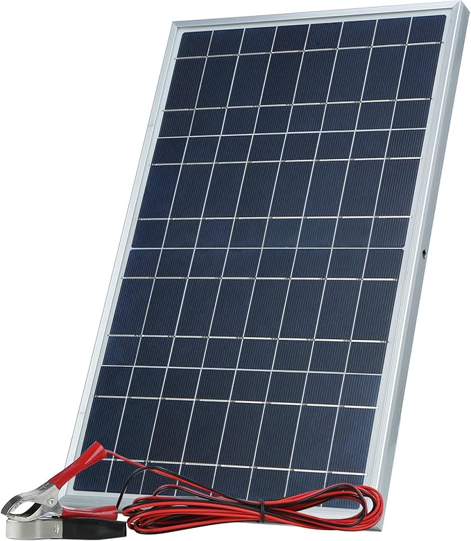 Solar Panel, Lixada 30W Portable Solar Panel Kit Set, IP65 Waterproof with Alligator ClipSolar Cell