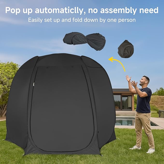Alvantor Pop Up Screen Tent House Room Instant Outdoor Camping Canopy Sun Shelter Gazebo for Patio