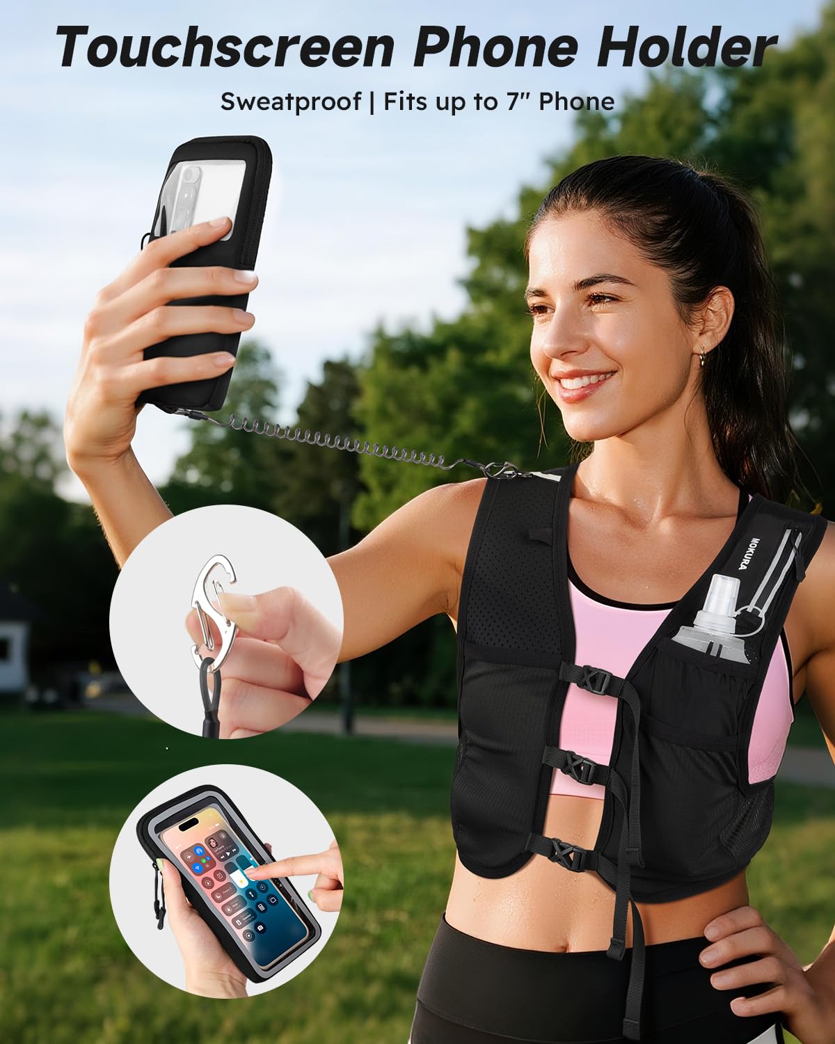 MOKURA Hydration Vest - 500ML - product view 3
