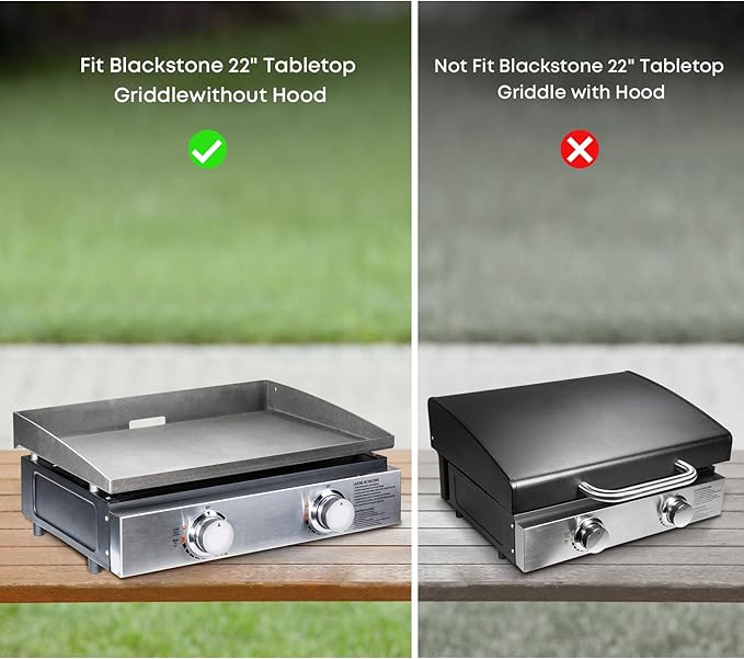 Stanbroil Griddle Cover Fits Blackstone 22??17" Table Top Griddle Without Hood, 600D Polyester