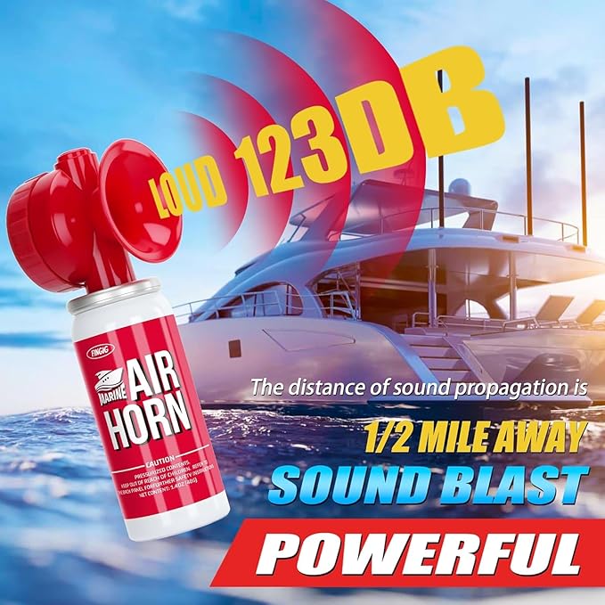1.4oz boat Air horn, Loud Mini Safety Air Horn Can, Sports Event Starting Horn, Mini Small