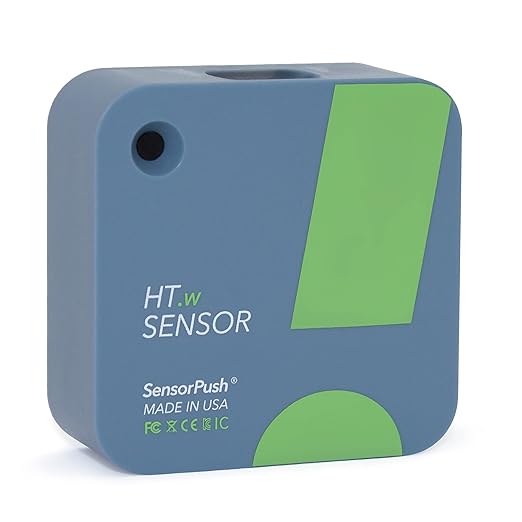 HT.w Smart Temperature Sensor & Humidity Sensor - Bluetooth Thermometer and Hygrometer with App