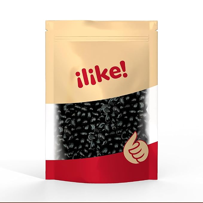 Black Licorice Jelly Beans | 2-Pound Pack | Old-Fashioned Candy