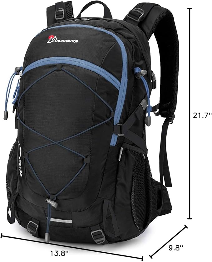 MOUNTAINTOP 25L/40L Hiking Backpack,Lightweight Travel Backpack for Men Women Outdoor Backpacking