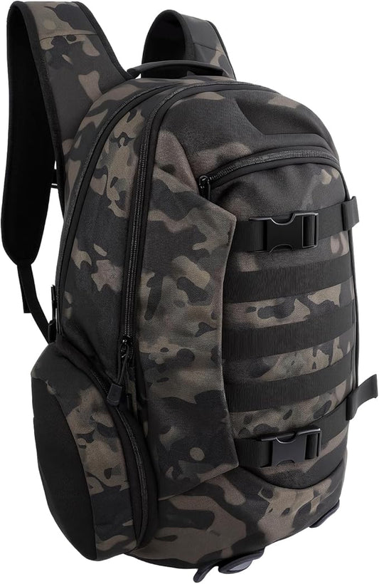 35L Tactical Backpack for Men, MOLLE Military Bug Out Bag, Waterproof Rucksack for Hiking with
