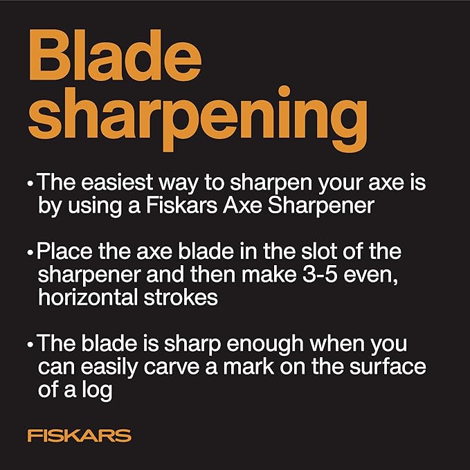 Fiskars X7 Hatchet Lightweight Wood Splitter for Small to Medium Size Kindling with Proprietary