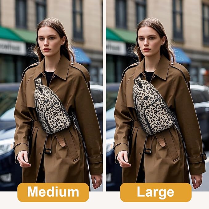 Crossbody Bags for Women Man Waterproof Sling Bag Backpack Trendy Casual Cross Body Bag with