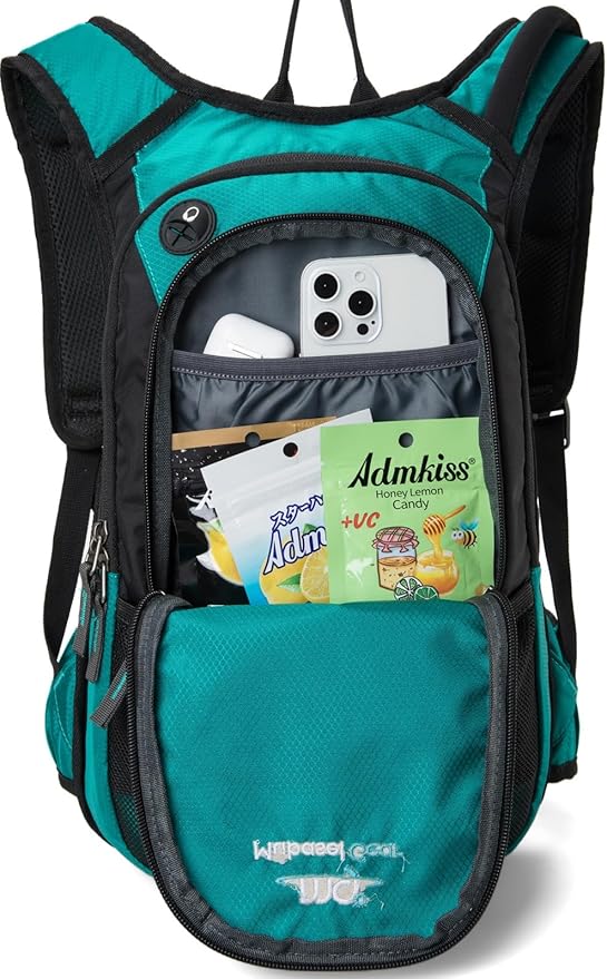 15L Insulated Hydration Backpack Pack with 2L Water Bladder Lightweight Hiking Backpack Bag for