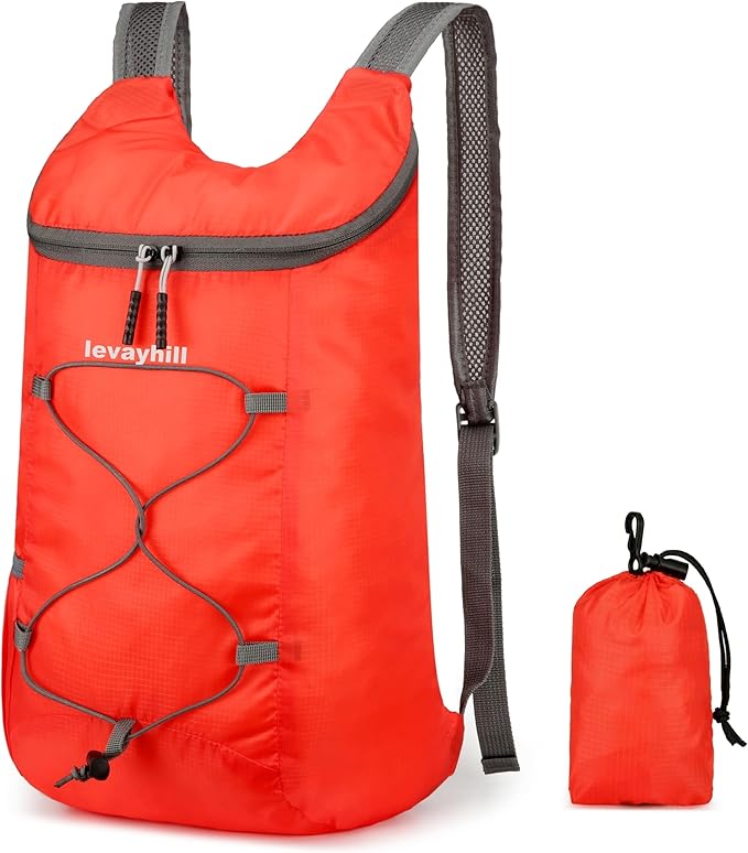 16L Lightweight Foldable Hiking-Backpack Small Packable-Daypack For Travel,Ultralight