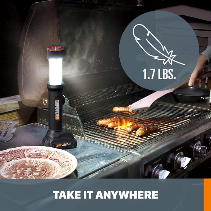 Worx WX027L.9 20V Power Share Multi-Function LED Flashlight (Tool Only)