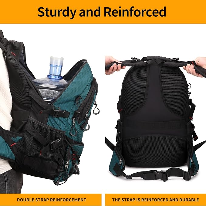 Nerlion 40L Hiking Backpack Travel Backpack for Men Women Camping Waterproof Outdoor Hiking Daypack