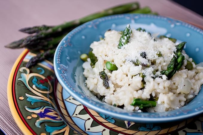 Alessi Autentico, Premium Seasoned Risotto, Italian Arborio Rice, Easy to Prepare, 8oz (Porcini