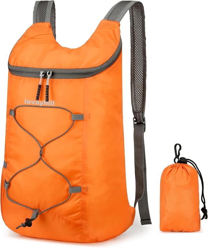16L Lightweight Foldable Hiking-Backpack Small Packable-Daypack For Travel,Ultralight