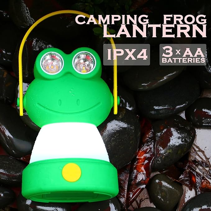 Outdoor Equipment LED Camping Lantern & Headlamp Set for Kids, FANT.LUX Battery Powered Night Light