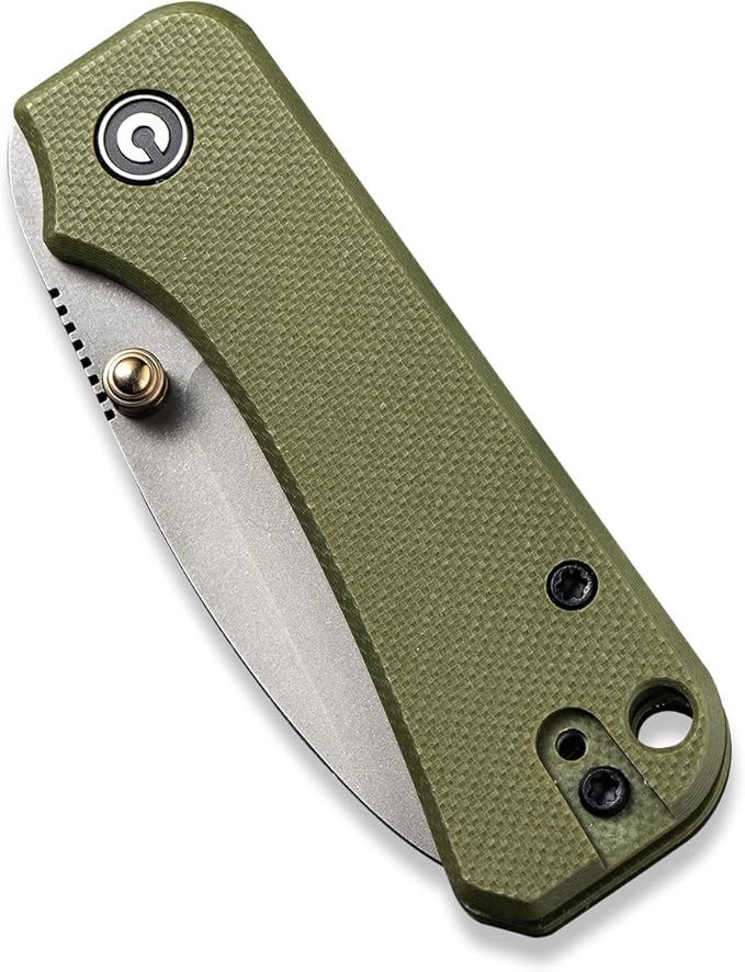 CIVIVI Baby Banter Pocket Folding Knife for EDC, 2.34" Blade Small Knife with Titanium Thumb Stud