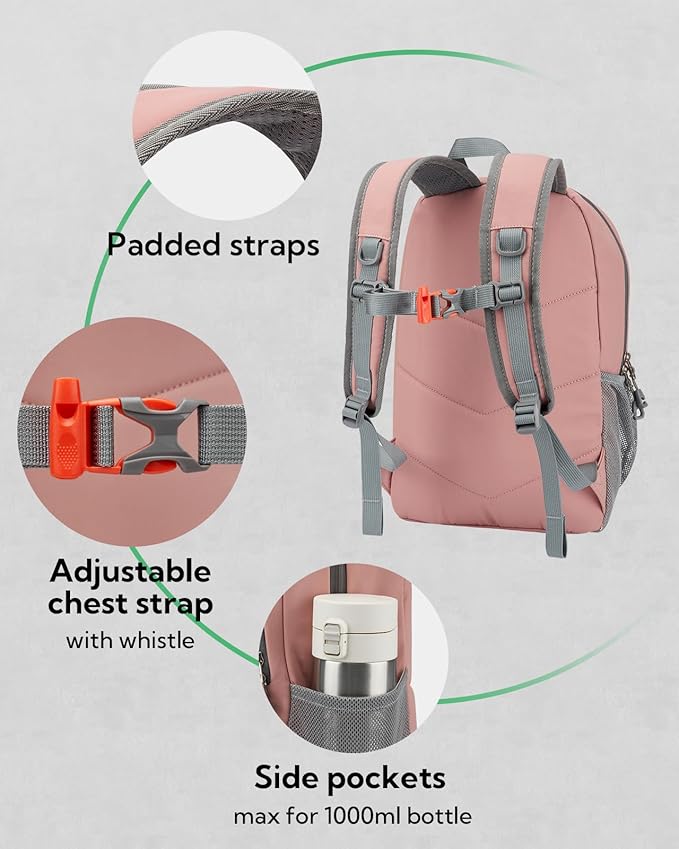 WATERFLY 12L Small Hiking Backpack: Day Pack Lightweight Travel Bag Camping Fitness Cycling Outdoor