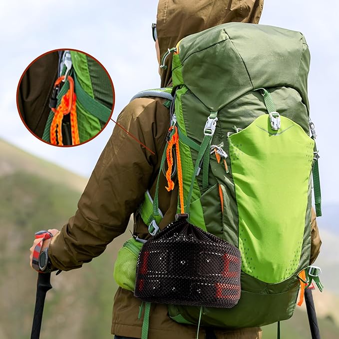 Gutsdoor Camping Cookware Set Camping Gear Campfire Utensils Non-Stick Cooking Equipment