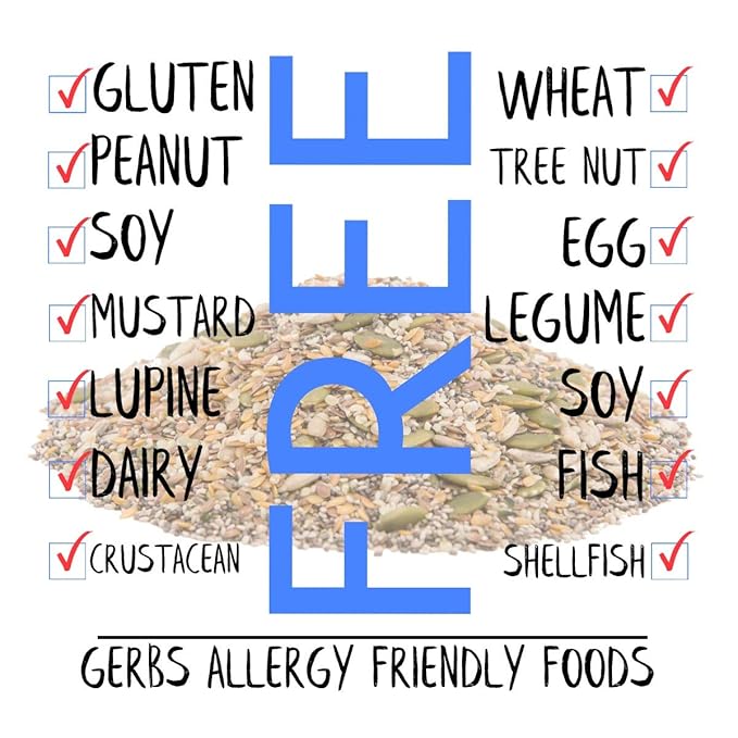 GERBS Raw Super 7 Seed Snack Trail Mix 4 LBS. | Top 14 Food Allergy Free | Resealable Bulk Bag |
