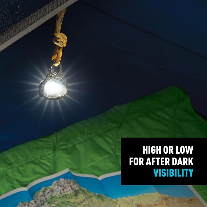 Nite Ize Moonlit Rechargeable Micro Lantern - Portable Mini Lantern for Camping Accessories &