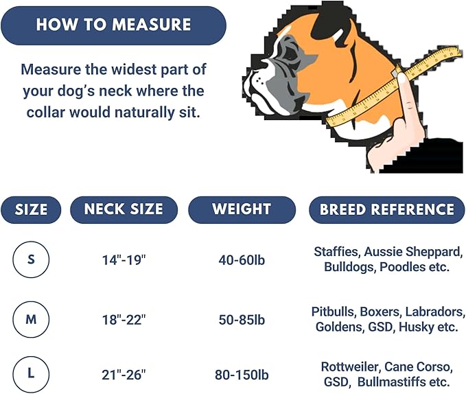 Spark Paws Tactical Dog Collar - Heavy Duty, Premium Quality, Thick and Durable for Large and