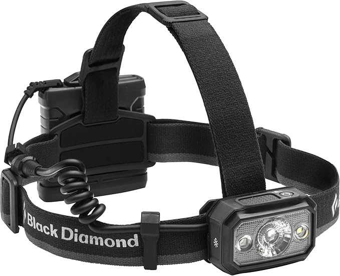 BLACK DIAMOND Icon 700 Lumen LED Headlamp IP67 Waterproof and Dimmable for Camping, Hiking