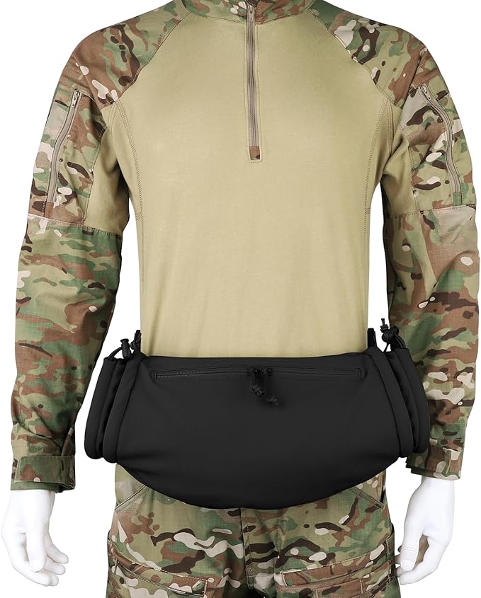 PETAC GEAR Tactical Hand Warmer,Portable Drop Hanger Waist Handwarmer Pouch for Hunting Golf