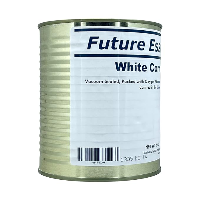 Freeze Dried White Corn Grits | Dry Corn for Quick Meals Old Fashioned Premium Grits Shelf Stable