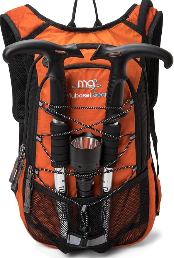 15L Insulated Hydration Backpack Pack with 2L Water Bladder Lightweight Hiking Backpack Bag for