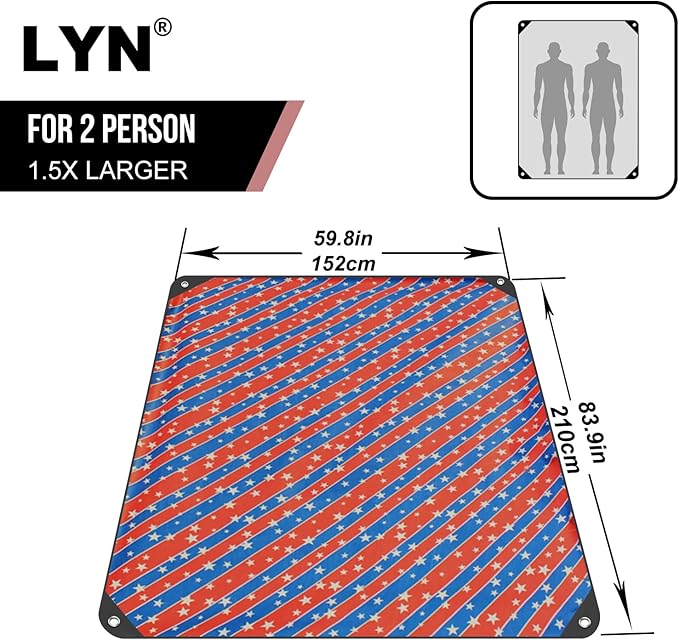 LYN Heavy Duty Emergency Blanket Survival Gear Waterproof Insulated Blanket Emergency Tarp for