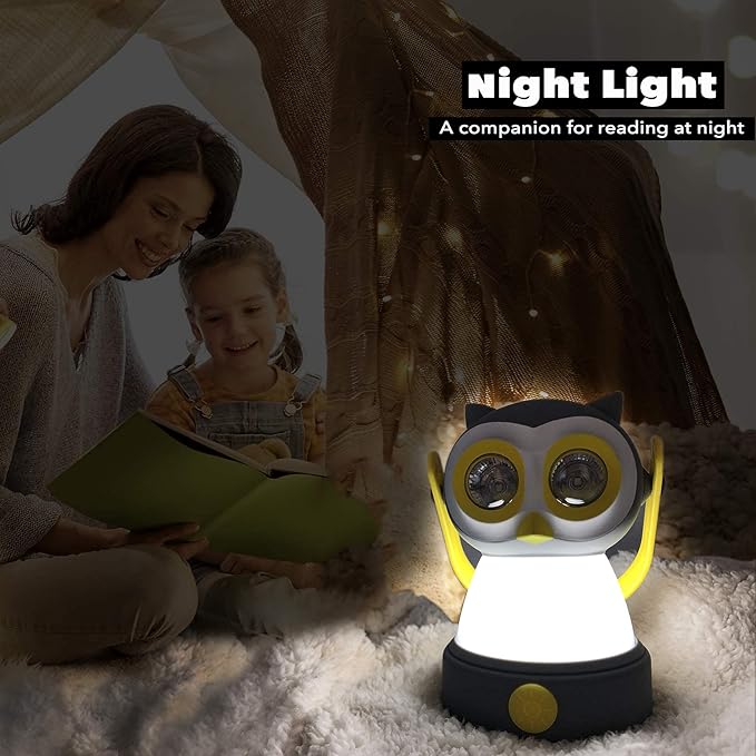 Outdoor Equipment LED Camping Lantern & Headlamp Set for Kids, FANT.LUX Battery Powered Night Light